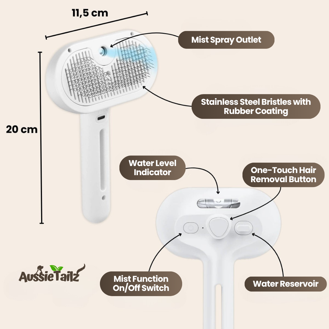 SteamiPro™ | The Ultimate Pet Grooming Brush