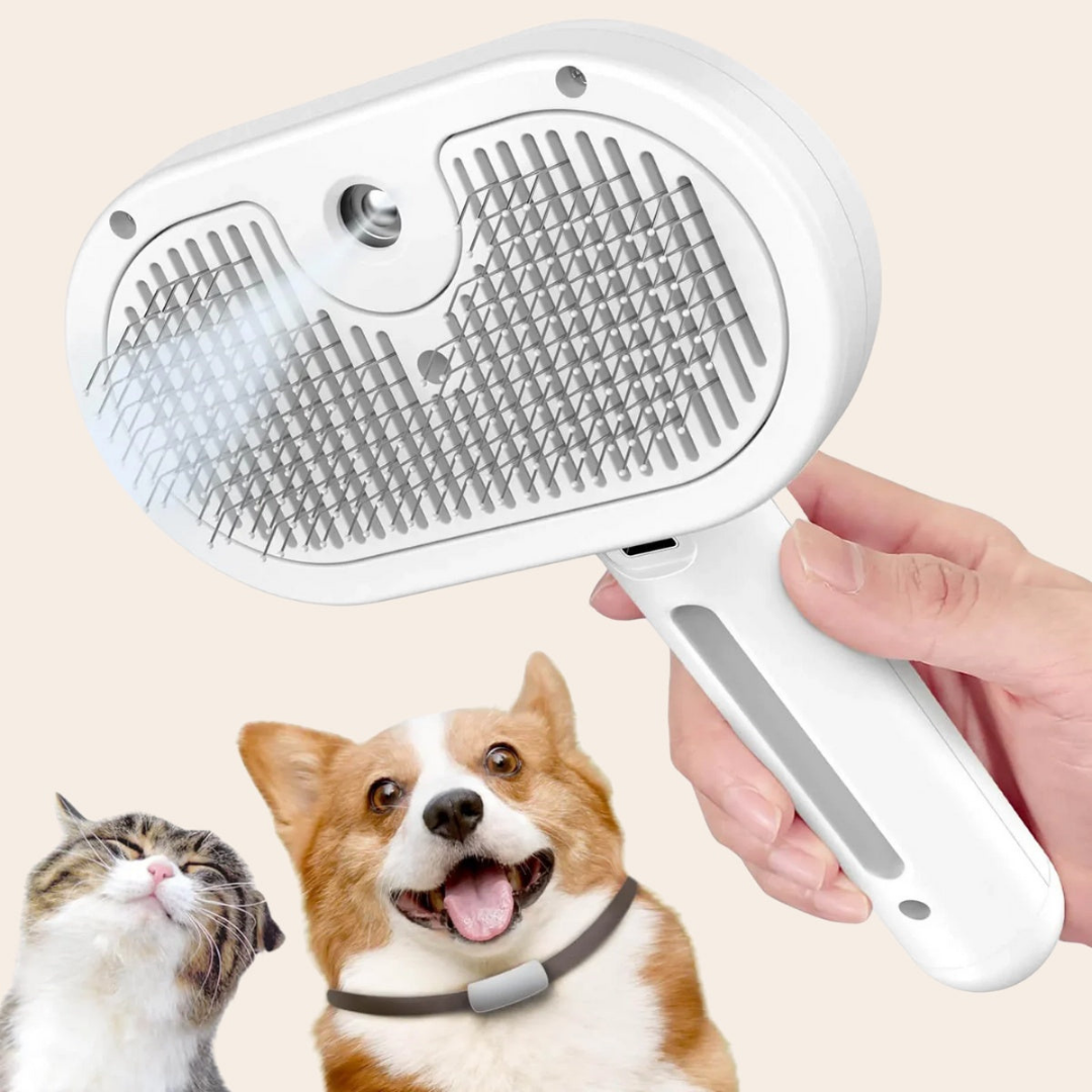SteamiPro™ | The Ultimate Pet Grooming Brush