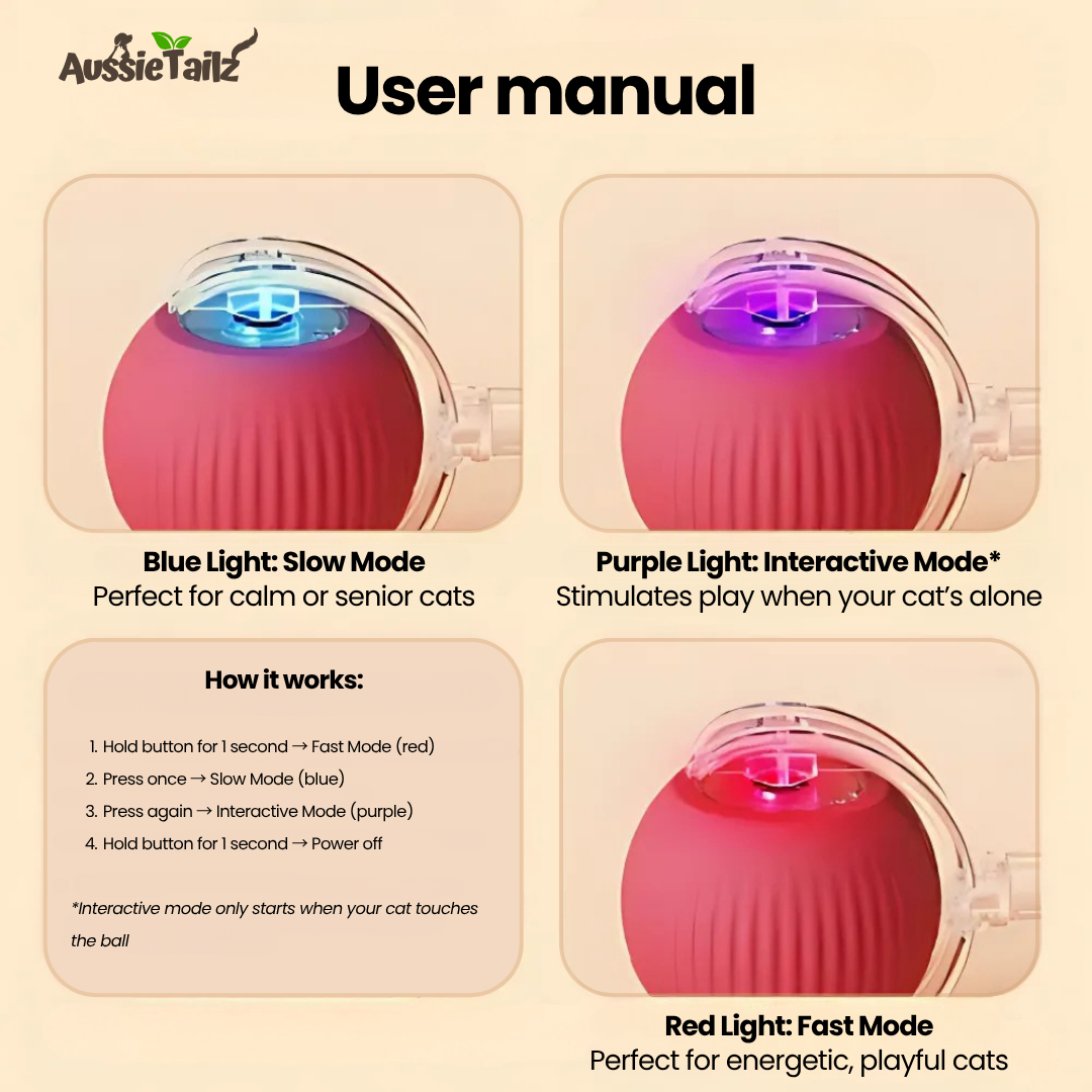 SmartBall™ | Interactive Cat Toy