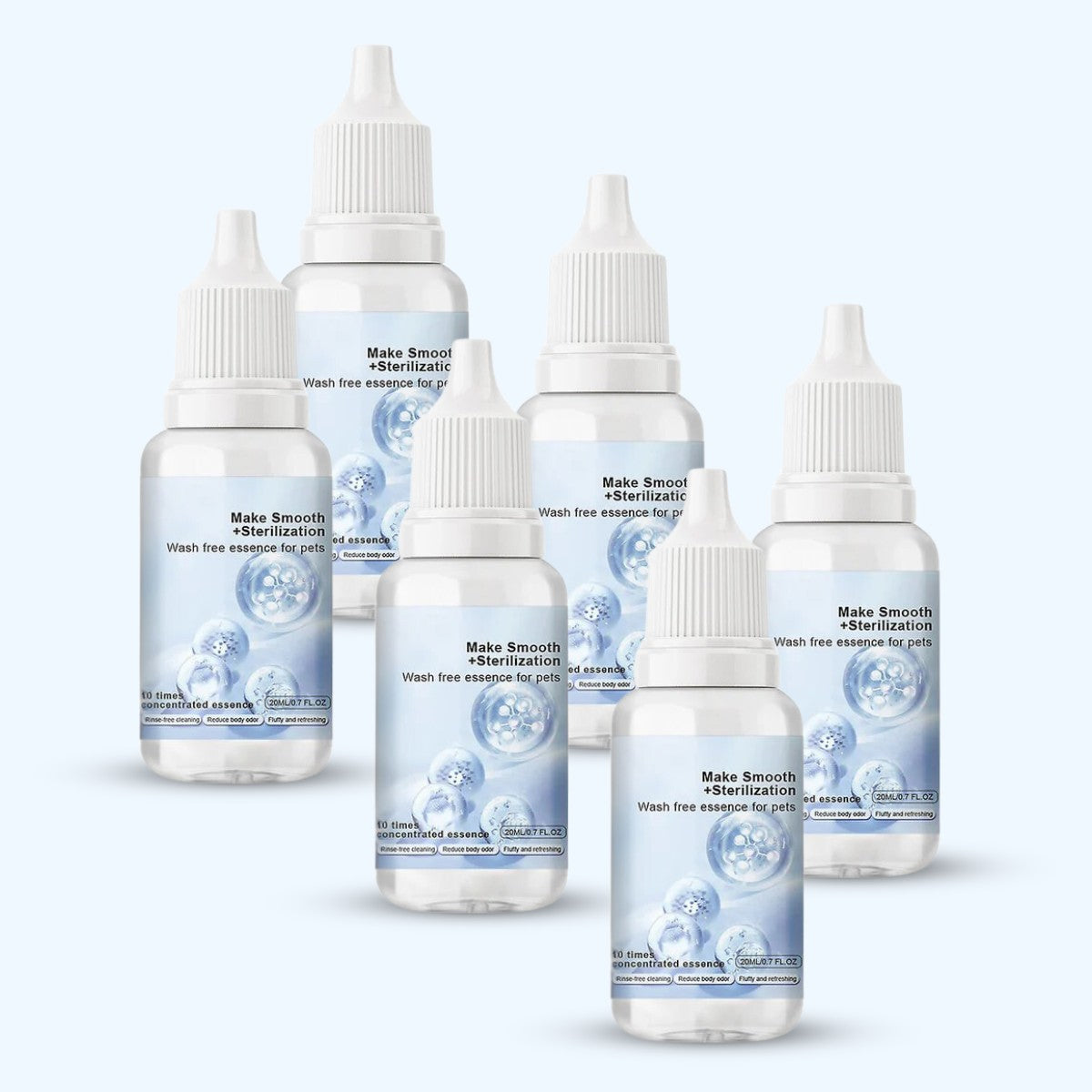 Fur-Refreshing Shampoo Drops For All Coat Types