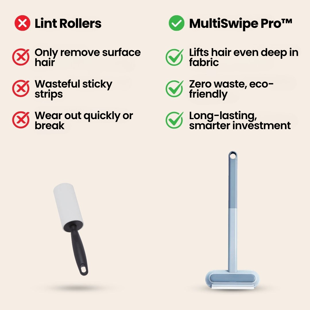 MultiSwipe Pro™ | 3-in-1 Pet Hair Remover