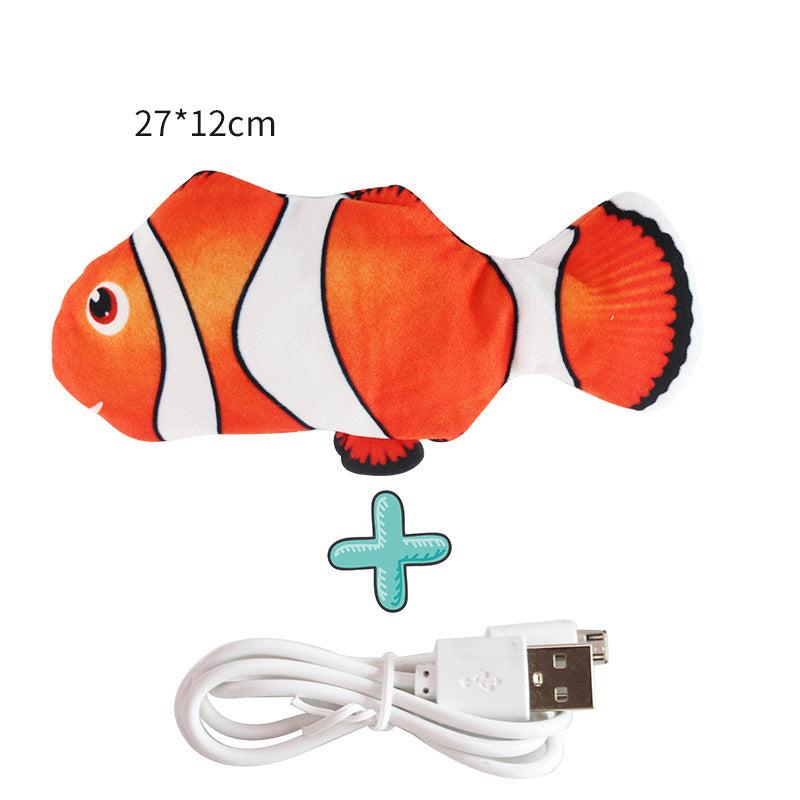 Interactive Fidget Fish Dog Toy