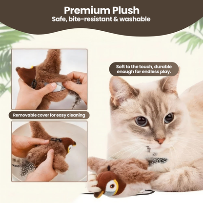 FlappyChase | Realistic Bird Simulation Toy for Cats