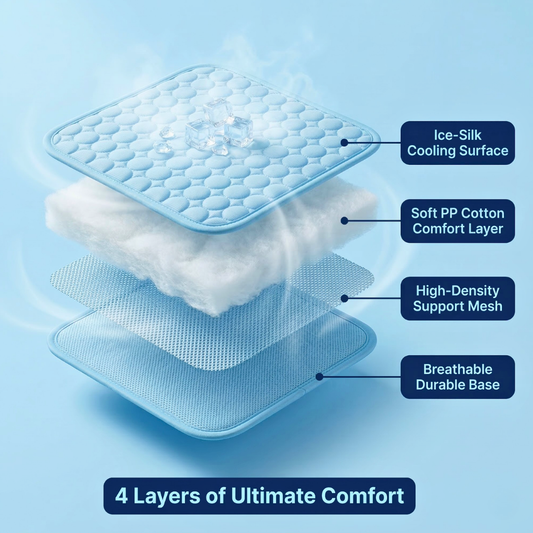 IcyNap™ | Protect Your Dog From Overheating With Continuous Heat Conduction