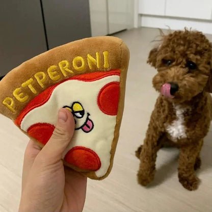Pizza Dog Toy