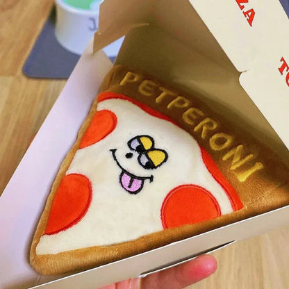 Pizza Dog Toy